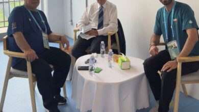 دیدار رئیس فدراسیون اسکیت با دبیرکل فدراسیون جهانی