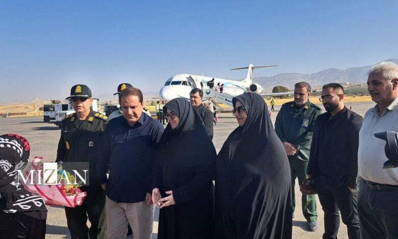 سخنگوی دولت برای بررسی تردد زائران اربعین وارد ایلام شد