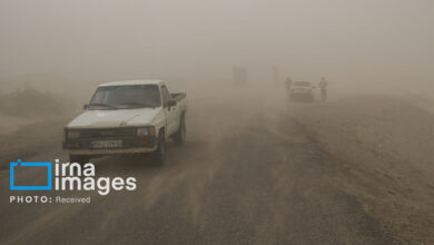 سرعت طوفان در منطقه سیستان برای دومین روز متوالی به ۱۰۱ کیلومتر بر ساعت رسید