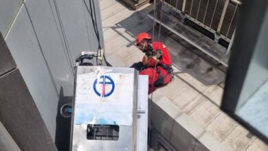 سقوط مرگبار در ساختمان ۲۱ طبقه ظفر تهران