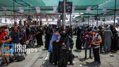 شلمچه؛ میعادگاه عاشقان حسینی در مسیر پیاده‌روی اربعین