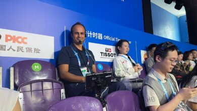 قضاوت داور ایرانی در مسابقات اسکواش بازی‌های جهانی چنگدو