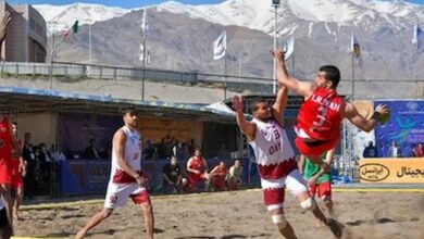 مرحله نهایی مسابقات هندبال ساحلی لیگ برتر مردان کشور در گیلان آغاز شد