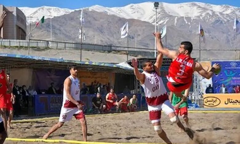 مرحله نهایی مسابقات هندبال ساحلی لیگ برتر مردان کشور در گیلان آغاز شد