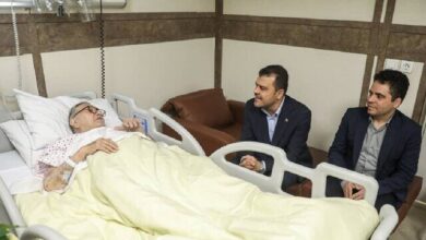 معاون علمی رئیس جمهور از چهره ماندگار فیزیک عیادت کرد