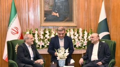 پزشکیان: ایران و پاکستان نشان دادند که دوست روز‌های سخت یکدیگر هستند/ زرداری: توافقات حاصل شده در سفر پزشکیان، گامی به جلو در تقویت تعاملات محسوب می‌شود