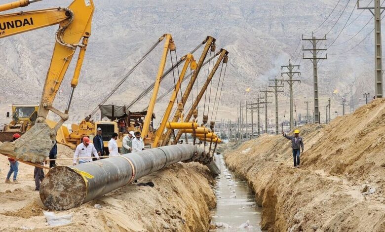 تضمین پایداری تولید گاز کشور با خط لوله جدید فاز ۱۶ پارس جنوبی