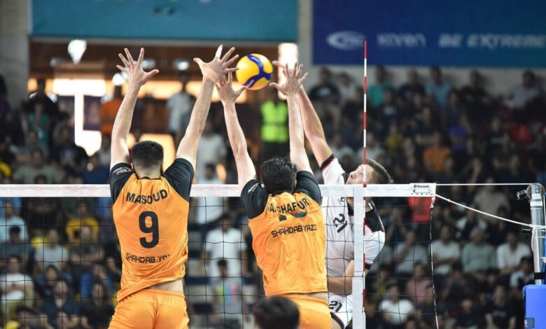 تورنمنت بین‌المللی چهارجانبه والیبال| استارت مقتدرانه چادرملو اردکان با شکست ملوان