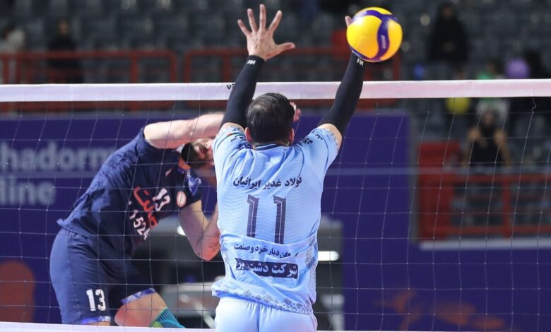 تورنمنت بین‌المللی چهارجانبه والیبال| توفان چادرملو اردکان مقابل شهرداری ارومیه