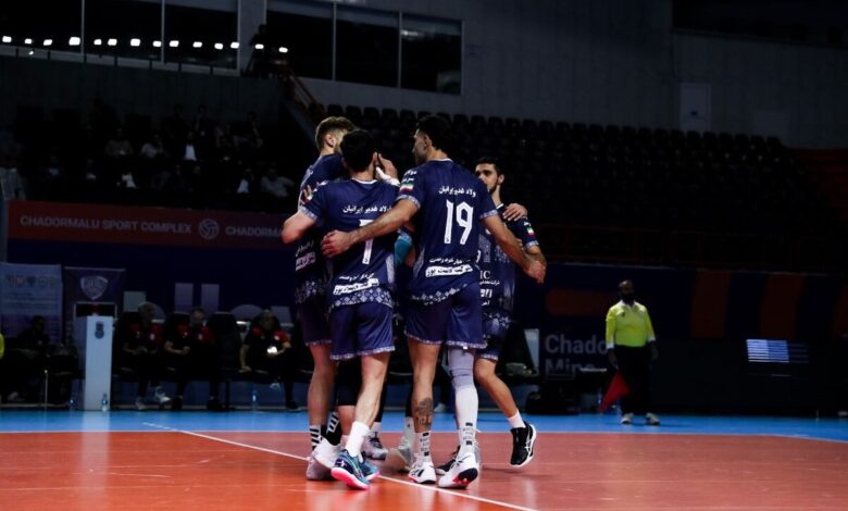 تورنمنت بین‌المللی چهارجانبه والیبال| گاز عراق حریف جوانان چادرملو هم نشد/ صعود مقتدراته اردکانی‌ها به فینال با ۳ پیروزی