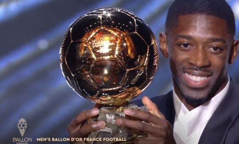 توپ طلا به دمبله رسید