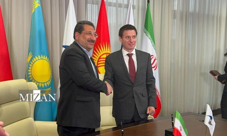 حجم تجارت بین ایران و اتحادیه اوراسیا ۳۰ درصد افزایش یافت