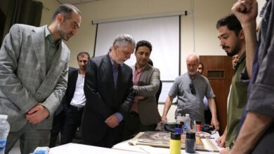 حضور دو وزیر در جشنواره سی‌ودوم هنرهای تجسمی جوانان