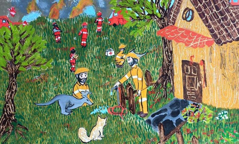 درخشش سه نوجوان اردبیلی در مسابقه جهانی نقاشی محیط زیست