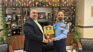 دیدار رئیس انجمن موی‌تای با رئیس اداره تربیت‌بدنی کل ارتش