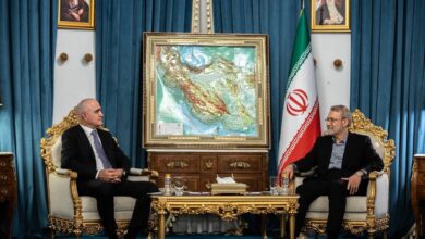 دیدار معاون نخست وزیر جمهوری آذربایجان با لاریجانی