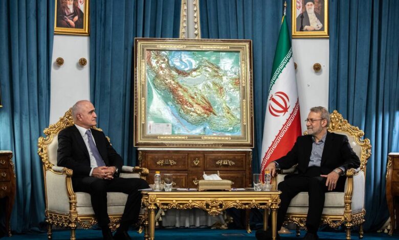 دیدار معاون نخست وزیر جمهوری آذربایجان با لاریجانی