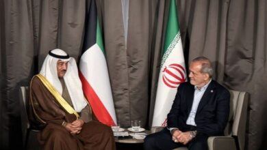 دیدار و گفت‌وگوی ولیعهد کویت با پزشکیان در نیویورک