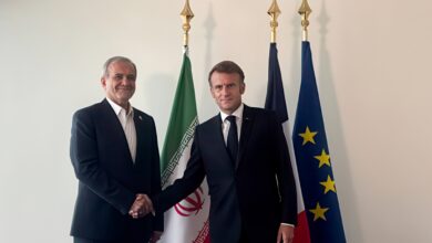 دیدار پزشکیان و مکرون در نیویورک