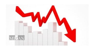 رشد منفی ۰.۱ درصدی اقتصاد در سه ماهه اول سال ۱۴۰۴