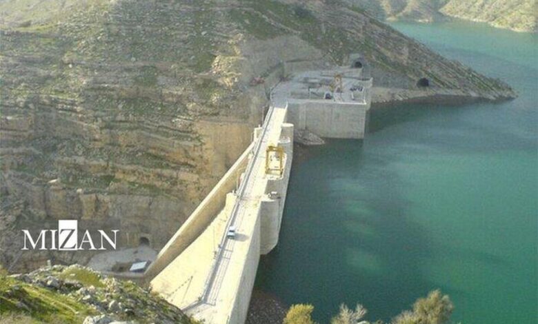 سد تاج امیر لرستان با حضور وزیر نیرو افتتاح شد