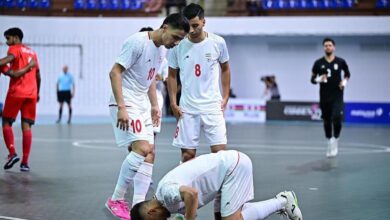 صعود مقتدرانه تیم ملی فوتسال به جام ملت‌های آسیا