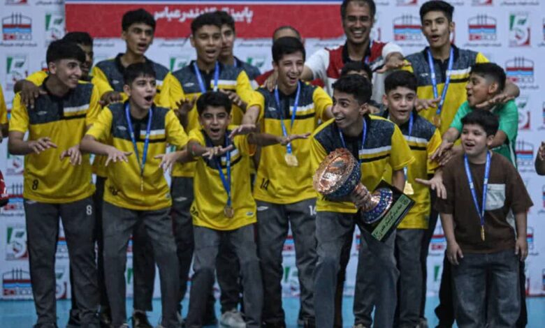 نونهالان فولاد هرمزگان، فاتحان فوتسال ایران شدند