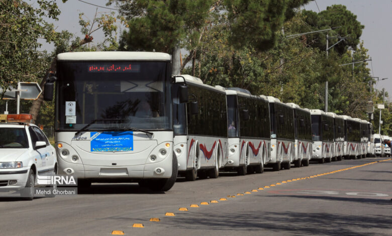 ۳۵ دستگاه اتوبوس وارد ناوگان حمل و نقل عمومی مشهد شد