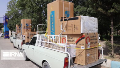 اهدای ۲۴۷ سری جهیزیه به نوعروسان نیازمند همدانی