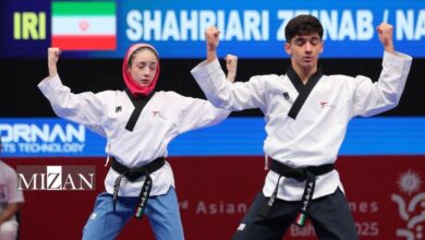 بازی‌های آسیایی جوانان| سومین طلای کاروان ایران برای تیم میکس پومسه