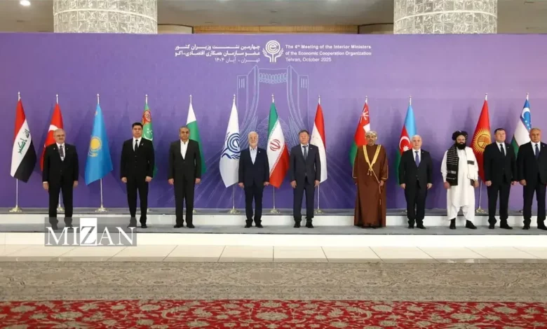 تاکید وزیران کشور عضو سازمان اکو بر ارتقای امنیت مرز‌ها و مدیریت مهاجرت