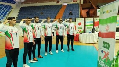 تیم ملی گلبال ایران برای سومین بار قهرمان آسیا شد