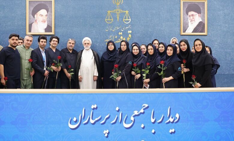 رئیس قوه قضاییه: پرستاران در پیشبرد امور قضایی در تنگنا نمانند
