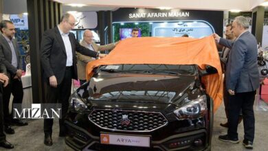 رونمایی از نخستین خودروی پلاگین هیبرید کشور/ آریا پلاگین هیبرید معرفی شد