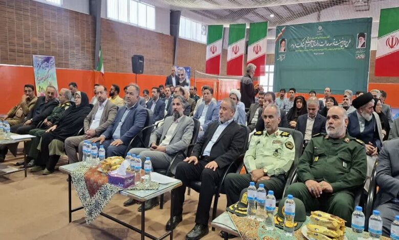 سالن ورزشی مدرسه شهیدین قاسمی در بیرجند افتتاح شد