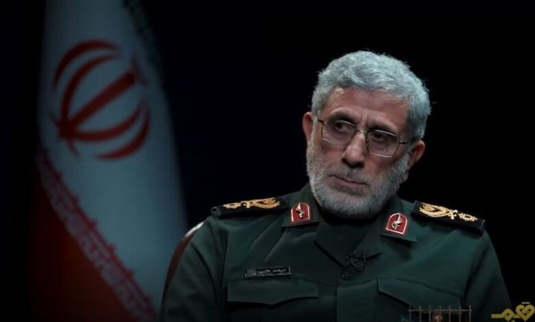 سردار قاآنی: در جریان شهادت سید حسن نصرالله از بمب‌های شیمیایی استفاده کردند