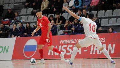 شکست تیم ملی فوتسال ایران برابر روسیه
