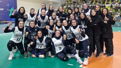 صعود ۱۵ پله‌ای تیم ملی والیبال زنان ایران در جهان