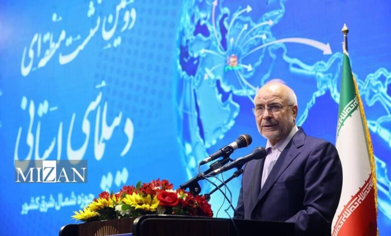 قالیباف: دیپلماسی استانی یکی از وجوه حکمرانی مولد و صورت میدانی پارادیپلماسی ملی است