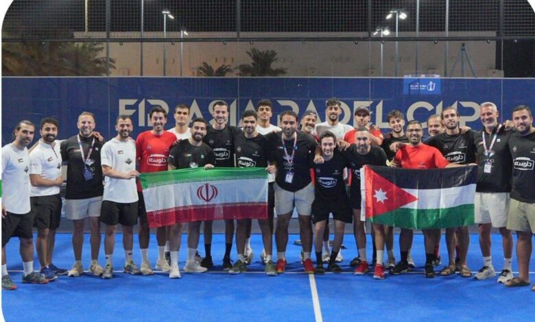 ملی‌پوشان پدل ایران گام نخست را محکم برداشتند