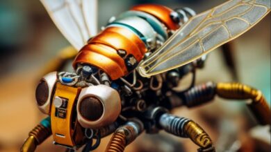 میکروروباتی با پاهای الهام‌گرفته از پشه برای فرودهای نرم