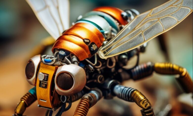 میکروروباتی با پاهای الهام‌گرفته از پشه برای فرودهای نرم