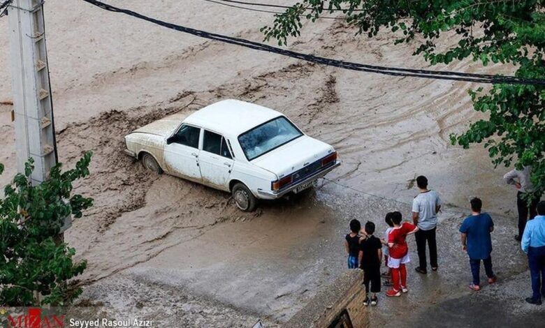 هشدار هواشناسی درباره سیلابی شدن رودخانه‌های اردبیل و گیلان