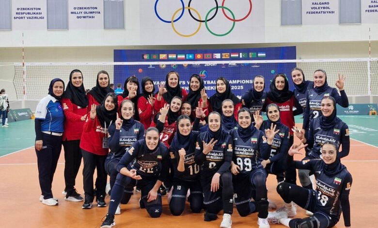 والیبال قهرمانی کاوا| پیروزی مقتدرانه ایران مقابل میزبان با طعم صدرنشینی شاگردان لی