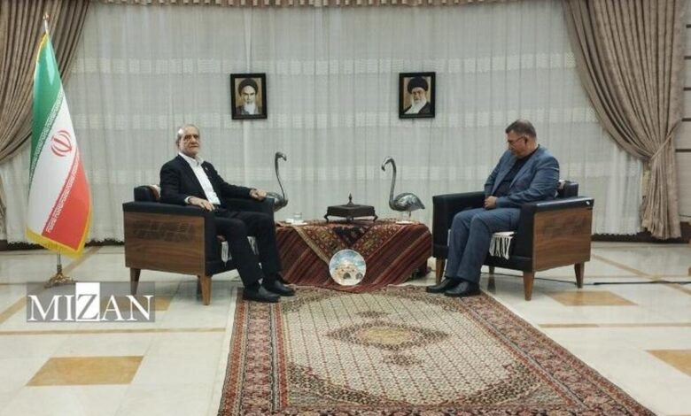 پزشکیان: برنامه‌ای جامع با بهره‌گیری از ظرفیت‌های علمی داخلی و جهانی برای احیای دریاچه ارومیه در دست اجرا است