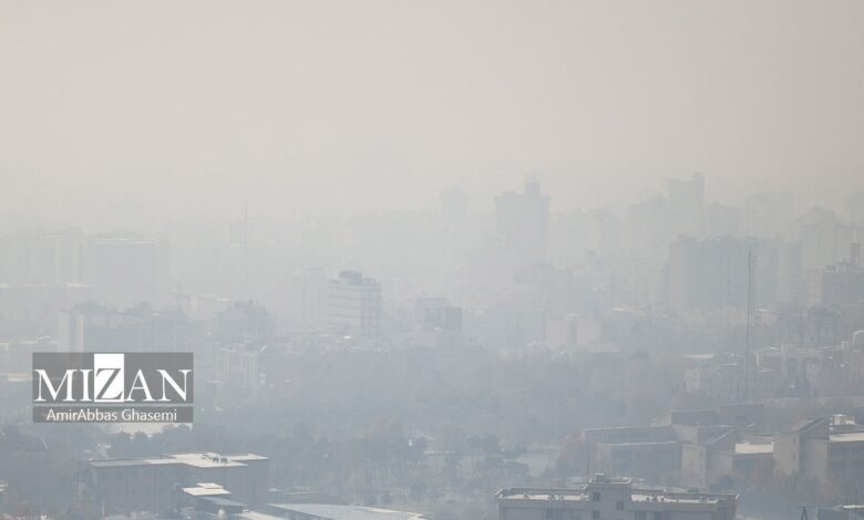 گردوخاک و کاهش کیفیت هوا در غرب کشور