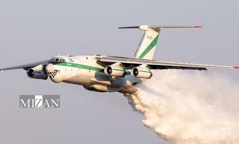 آتش‌سوزی در جنگل‌های الیت مهار شد