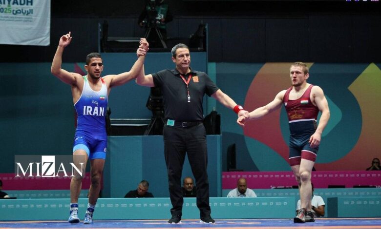 بازی‌های کشور‌های اسلامی| عموزاد اولین طلای کشتی آزاد را ضرب کرد