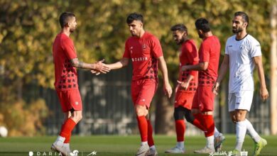 برتری پرسپولیس در دیدار تدارکاتی