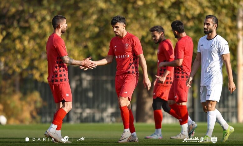 برتری پرسپولیس در دیدار تدارکاتی